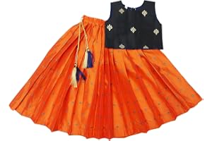 FELIZ THE DESIGNER STUDIO Girls Readymade Lehenga Choli Set