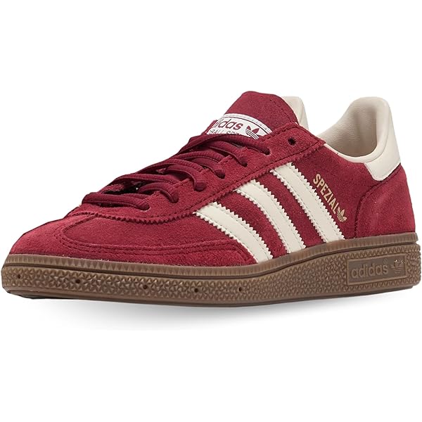 adidas Tobacco Gruen Trainers Shoes Burgundy Maroon Cloud White
