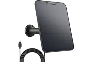 Reolink CAMOVUE Solarpanel SP-10 für Wildkamera, 6W Schnellladung für Nonstop-Stromversorgung, geeignet für den Außenbereich, Flexible Installation, IP65 Wetterfest
