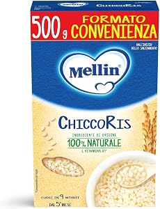 Mellin - ChiccoRis - Alimento con Vitamina B1 a base di Farina di Riso 500gr