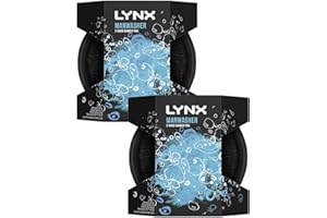 Lynx Manwasher Exfoliates and Gently Cleans Shower Tool for Smoother Skin 2 pc