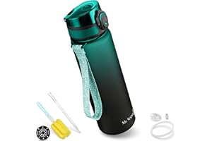 My Vesperbox® Trinkflasche Kinder [750ML] - Wasserflasche Kohlensäure Geeignet & Auslaufsicher - Water Bottle Kids - für Schule & Sport - Kinderflasche für Mädchen & Jungen - inkl. Ersatzdichtung