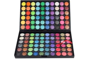 Palette de Fard à paupières, FantasyDay 120 Couleurs Professionnelle Shimmer Matte Ultra Pigmenté Bases de Ombre à paupières Maquillage Palette Cosmétique Set - Eyeshadow Makeup Beauty Kit #2