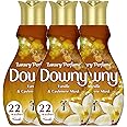 Downy Perfume Collection Concentrate Fabric Softener Feel Luxurious 880ml Triple Pack