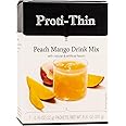 Proti-Thin High Protein Peach Mango Fruit Instant Drink Mix, Sugar-Free, Gluten-Free, 1 Pack of 7 Servings