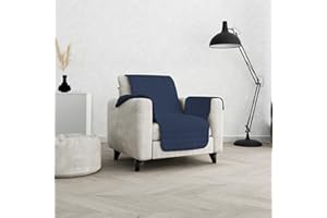 Italian Bed Linen Cozy antypoślizgowy i wodoodporny pokrowiec na sofę, ciemnoniebieski (1-osobowy)