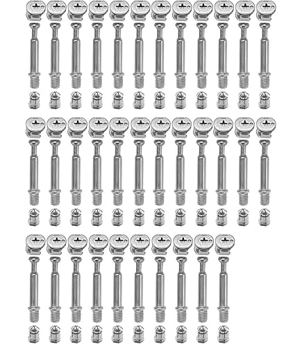 Mini Bullone A Doppio Dado Con Anello - Foro 8mm, Per Collegamento Centrale, Acciaio, Bianco - Foto 2