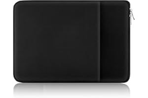 HEDUGO Funda Protectora para Portátil de 13-14 Pulgadas Compatible con MacBook Air/Pro, Chromebook y Otros portátiles con Bolsillo para Accesorios con Cremallera para Portátil de 13” a 14”