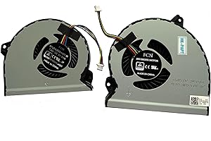 SYW·PCPARTS Fan for ASUS ROG Strix GL702VMK GL702VML GL702VM GL702VS GL702VSK CPU + Gpu Cooling Fans