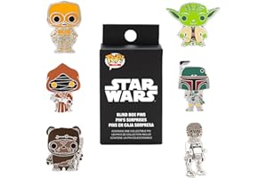 FUNKO Loungefly - Disney - Star Wars - Blind Enamel Pin Purchase - Star Wars Enamel Pins - Cute Collectable Novelty Brooch - for Backpacks & Bags - Gift Idea - Official Merchandise - Movies Fans