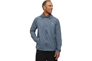 DANISH ENDURANCE Kurtka do Biegania Męska, Zip, Sportowa, Wiatrówka, Lekka, Ciepła