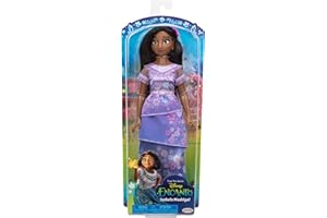 DISNEY ENCANTO Encanto Disney – Muñeca Isabela Grande para Niñas – La Muñeca Tiene un Precioso Vestido, Zapatos y Accesorios para el Pelo – Isabella es una Encantadora Muñeca para Niñas 3 +