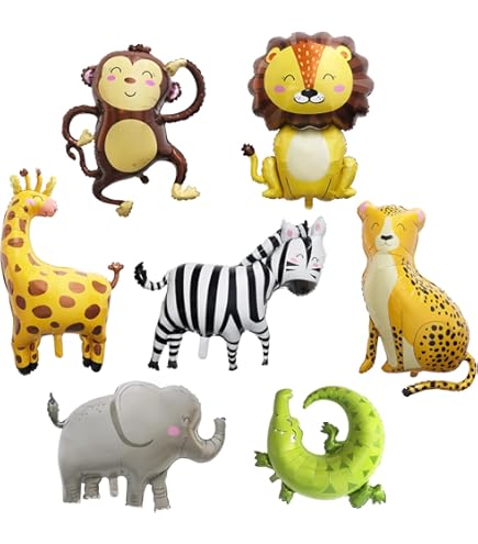 Toyssa Jungle Dierenfeestcadeautje, kinderverjaardag, gastgeschenken met gymtas, verrekijker, vergrootglas, kompas, jungle give aways, cadeautje, kinderverjaardag, voor kinderen, jongens en meisjes