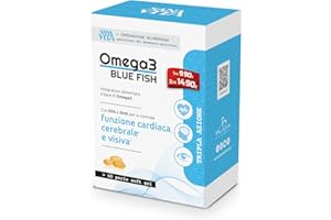 Sanavita Omega3 Bluefish Integratore Alimentare, 60 perle