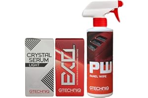GENERIC Gtechniq CSL Crystal Serum Light & EXO V4 + 250ML Panel Wipe PW Ceramic Coating Kit (50ml)