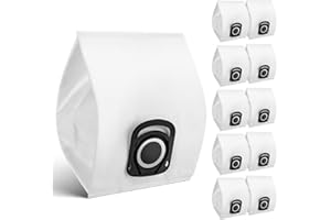 Spofan 10 Bolsas de Polvo Compatibles con Rowenta Hygiene + Bag para Compact Power, Power XXL, Silence Force, X-Trem Power, Moulinex, Green Force Max Silence Aspiradora, ZR200520 ZR200720 ZR200920