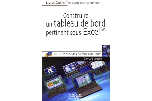 Construire un tableau de bord pertinent sous Excel: Théorie, méthodologie et mise en oeuvre