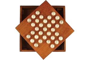 Andux Zone Solitaire Tablero de Madera para un Solo Jugador DLZSQ-01