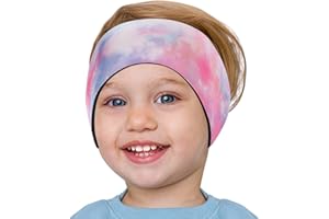 HeySplash Banda para Cabeza de Natación de Neopreno para Niños, Diadema de Oídos Ajustable y Antideslizante para Surf Buceo Boga y Rafting