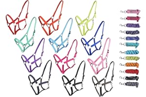 NETPROSHOP Uni-coloured Halter for our Small and Big Darlings Size Mini Shetty to Full