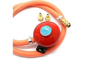 Huddersfield Gas Branded Universal Quick Release 27mm Patio gas BBQ kit fits 5/8 UNF & 1/4 Bsp LHT