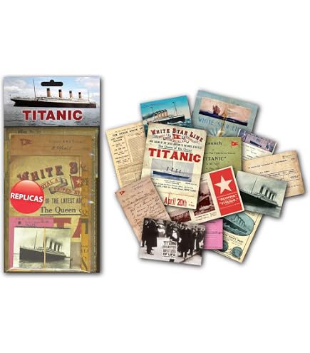 Livret Olympic & Titanic White Star Line - Reproduction Historique 20 Pages - Cadeau Passionnés