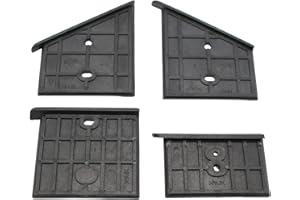 SECURA Kunststoffführungen oben kompatibel mit Max Bahr HSPV 8000 D Holzspalter