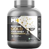 MuscleBlaze Biozyme Gold 100% Whey Protein Powder, Double Rich Chocolate (2kg / 4.4lbs) | 26g Protein Per Scoop | Whey Isolat