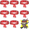 WANGDEFA Ninjas Party Favors Ninjas headband Ninjas Party headband for Karate Halloween Birthday Parties
