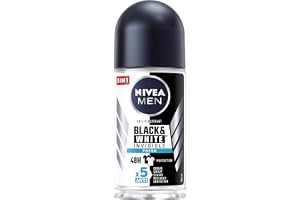NIVEA Black&White Invisible Fresh Antyperspirant w kulce dla mężczyzn 72h ochrony 50 ml