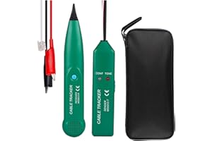 DIFCUL Cable Tracker, Kabelbruch Suchgerät, MS6812 Telefonleitung Tracker, Professionell Netzwerk Kabeltester, Tester Kabel Tracker für Durchgang des Testschaltkreises und Überprüfen von Kabeln