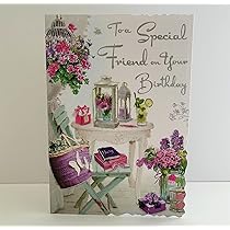 Blooming Lovely Friend Birthday Card Card For Her
