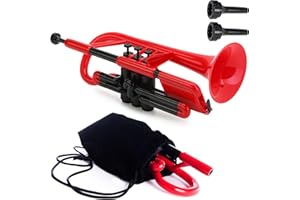 PINSTRUMENTS pCornet Kornett rot mit Tasche