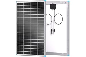 Renogy 16BB N-Type 175 Watt 12V Pannelli Solari 25% ad alta efficienza, caricatore di moduli fotovoltaici per batterie di camper, barche e tetti e altre applicazioni off-grid