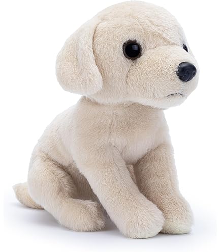 Peluche Maltese Con Guinzaglio - 26cm, Morbido E Realistico, Per Bambini E Collezionisti - Foto 4