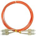 OpZonik 3M SC to SC Fiber Optic Patch Cable Multimode OM1 Duplex 62.5 ...