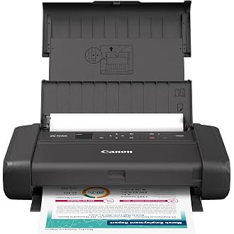 Canon PIXMA TR160 Color Wireless Portable Printer