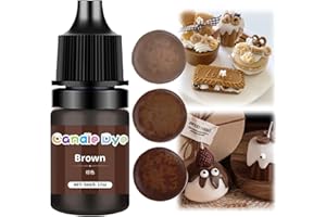 SIYINZU 5ML Candle Wax Dye,Candle Dye,Candl/e Dyes for Soy Wax,Can/dle Colour D/ye,Highly Concentrate Ca/ndle Dy/e for Making Candles,Ca/ndle Making Colour Dyes,Liquid Can/dle Wa/x D/ye,Brown