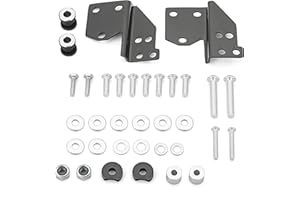 WEISEN Dasen Front Docking Hardware Kit Detachable Sissy Bar For Harley Touring Road King Street Road Electra Glide FLHT 1997-2008