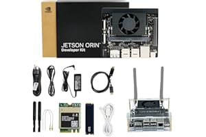Yahboom Jetson Orin Nano Super 8GB RAM Development Kit 67 Tops 256G SSD Ubuntu 22.04 System Artificial Intelligence Robot Kit (Orin Nano 8GB Off Basic Kit)