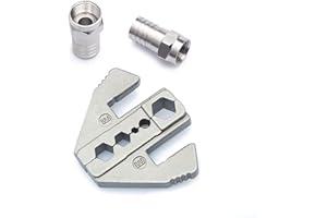Wirefy Matrice Pinze Crimpatrici per Cavi Coassiali Tipo RG - 58, 59, 62, 6