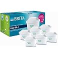 BRITA Caraffa Filtrante Marella per acqua, Grafite (2.4l) - Pacchetto semestrale incl. 6 Filtri MAXTRA+ per la riduzione di cloro, calcare e impurità - ora in confezione Smart Box sostenibile