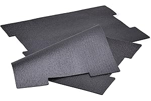 WFix 2 x mata antypoślizgowa kompatybilna z Sortimo & Bosch Professional L‑BOXX 102/136 G4 – miękka, gumowana pianka, 418 x 308 x 3 mm, antypoślizgowa, amortyzująca wstrząsy, łatwa do czyszczenia