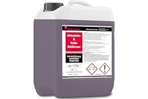 ‎OPTIMAL PRODUCTS DIE BESSERE LÖSUNG Optimal Products Urinsteinentferner extra stark 5L - Kraftvoller WC Reiniger, Entfernt hartnäckigste Ablagerungen im Sanitärbereich wie Urinstein & Kalkstein