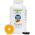 Optimised Liposomal Vitamin C SOFTGELS 1000mg/dose (3 Months) Quali-C Scottish Ascorbic Acid China-Free High Absorption Immune System Support & Collagen Booster Supplement Non-GMO No Soy