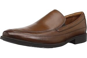 Clarks Tilden Free, Mocassini Uomo, Marrone Scuro, 44 EU