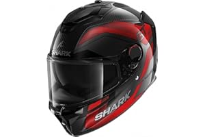 Shark Unisex Spartan Gt Pro Carbon Ritmo HE1355EDRU Kaski Motocyklowe, Czarny, M