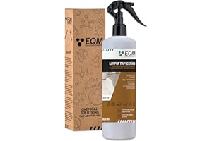 EQM SOLUCIONES QUIMICAS EQM - ECO-113 - Limpia Tapicerías Coche Profesional - 500 ML - Tela, Cuero y Alcantara - Elimina Manchas y Malos olores - Ideal para alfombras, tapicerías, moquetas, Cinturones de Seguridad