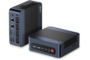 ‎BOSGAME BOSGAME M4 OCulink Mini Gaming PC, mit AMD Ryzen 7 8745HS 8 Kerne 16 Threads Bis zu 4,9 GHz Prozessor, 32 GB DDR5 1 TB PCIe 4.0x4 SSD, USB 4.0, 2,5G LAN, Wi-Fi 6E, BT 5.2