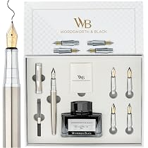 Recharges Stylo Plume Wordsworth & Black Lot 30 Cartouches Couleurs Assorties - Standard International